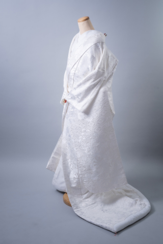 白無垢「古典花車」高貴な花菱模様に四季折々の花々