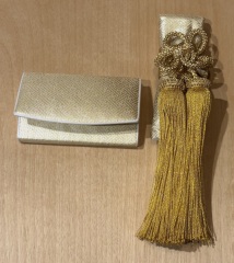 懐剣・筥迫「金　さや型」