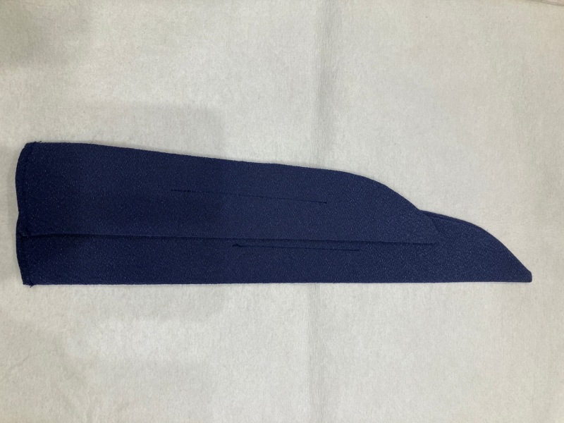 差し込み衿（濃縹）