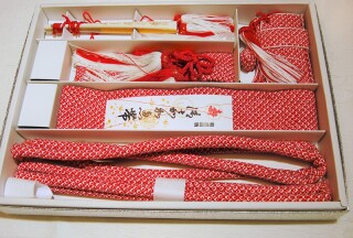 五点セット（疋田　赤）