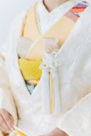 白無垢アレンジコーデ「魁の慶び」✖ 引き振袖「蘭」