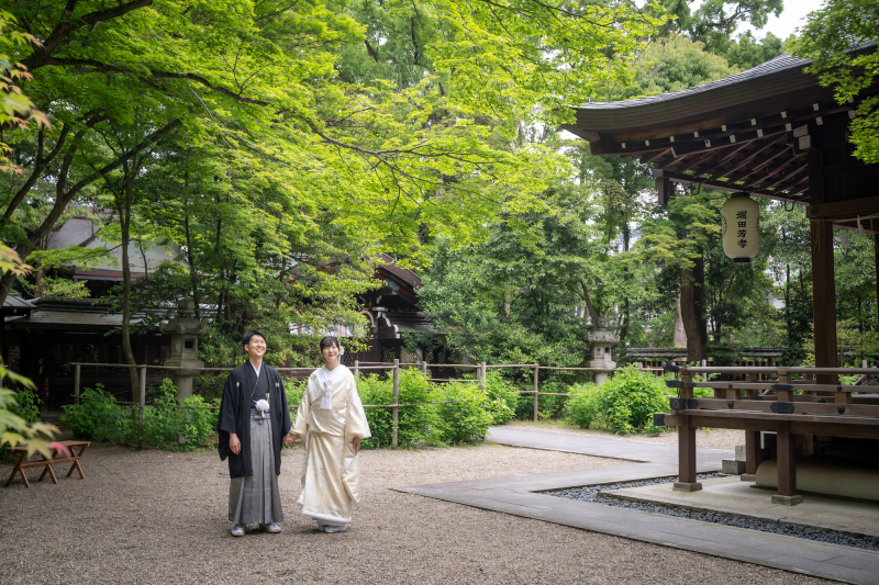 京都御苑に隣接・梨木神社