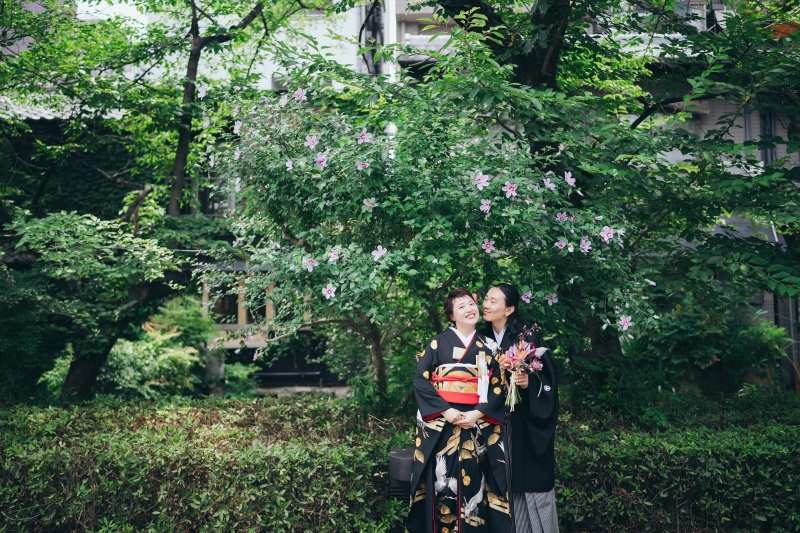 高瀬川に面した、風情ある木屋町通り