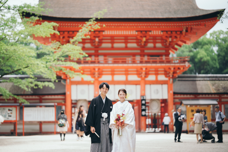 京都の結婚式に精通したカメラマン