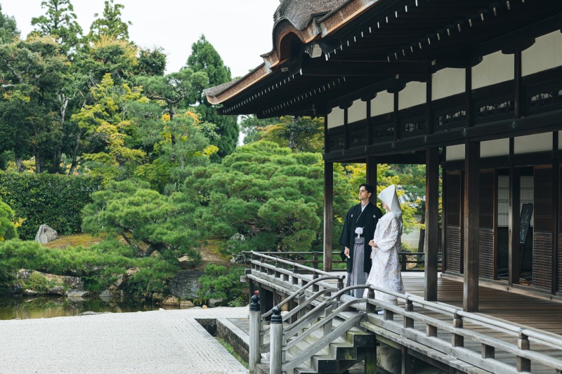 世界遺産・仁和寺や上賀茂神社をはじめ、京都ならではのロケーションをご提案します。
