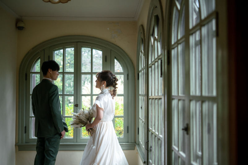 【駒井家住宅】ロケーション撮影　洋装1点プラン（撮影60分・全データ付・有名ブランド＆インポートドレス多数・事前試着可）