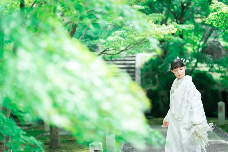 【智積院】ロケーション撮影　和装1点プラン（撮影60分・全データ付・衣装30着プラン内・事前試着orオンライン可）