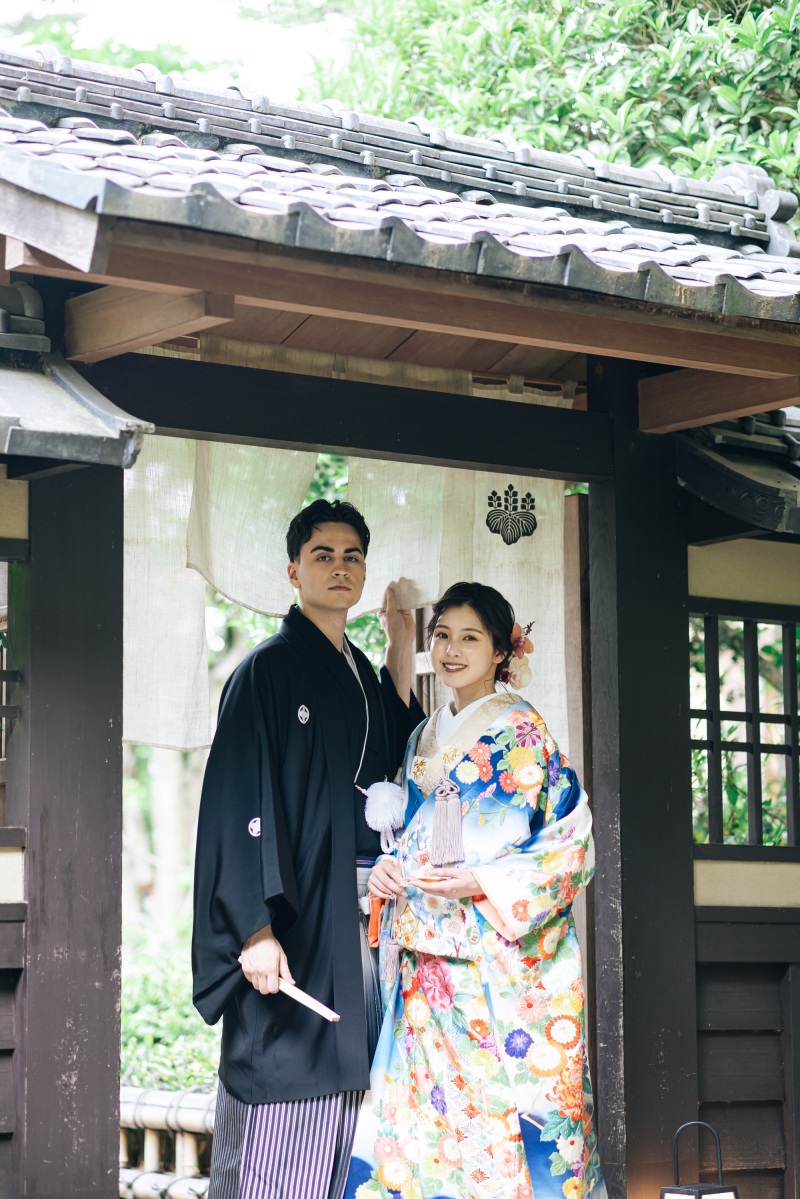 【本格・京懐石料理付き】料亭左阿彌　撮影プラン（料理2名・撮影60分・全データ付・衣装30着プラン内・事前試着orオンライン可）