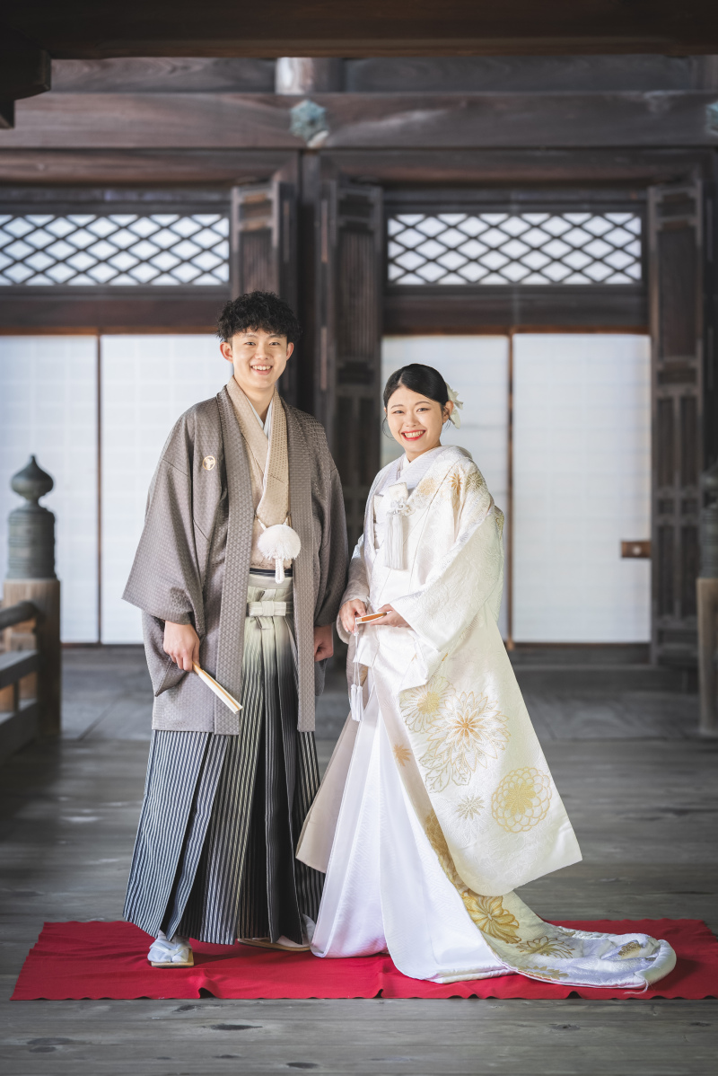 【知恩院】ロケーション撮影　和装1点プラン（撮影60分・全データ付・衣装30着プラン内・事前試着orオンライン可）