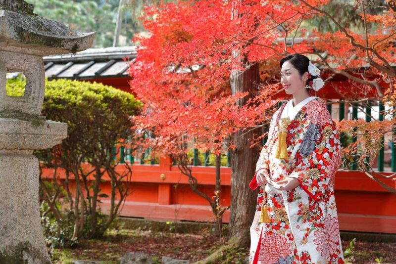 【毘沙門堂】ロケーション撮影　和装1点プラン（撮影60分・全データ付・衣装30着プラン内・事前試着orオンライン可）