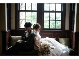 【駒井家住宅】ロケーション撮影　洋装1点プラン（撮影60分・全データ付・有名ブランド＆インポートドレス多数・事前試着可）