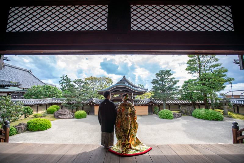 【金戒光明寺】ロケーション撮影　和装1点プラン（撮影60分・全データ付・衣装30着プラン内・事前試着orオンライン可）