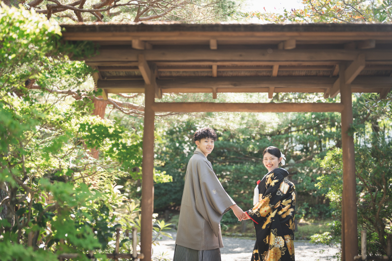 【知恩院】ロケーション撮影　和装1点プラン（撮影60分・全データ付・衣装30着プラン内・事前試着orオンライン可）