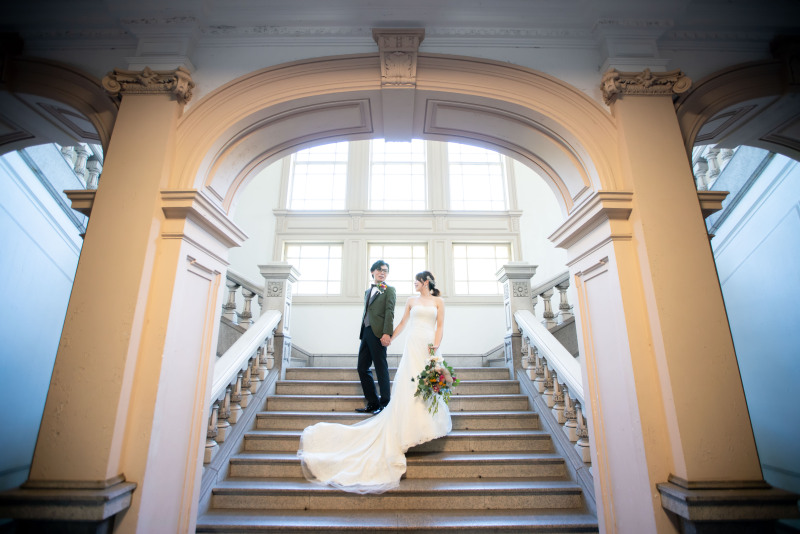 ～洋装前撮りでロケーションに悩まれている方へ～　最適な撮影スポットをご提案します。（撮影60分・全データ付・事前試着可）