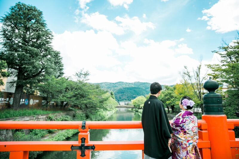 【京セラ美術館＆岡崎エリア】和装1点プラン（撮影60分・全データ付・衣装30着プラン内・事前試着orオンライン可）