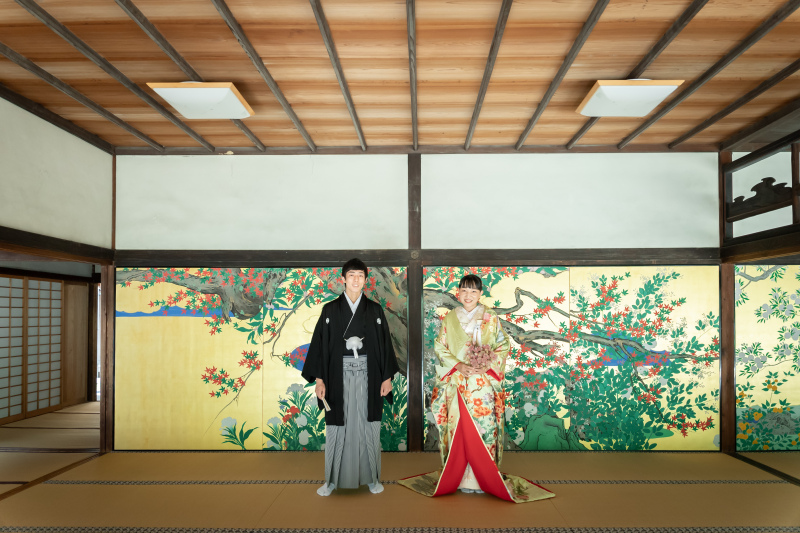 【智積院】ロケーション撮影　和装1点プラン（撮影60分・全データ付・衣装30着プラン内・事前試着orオンライン可）