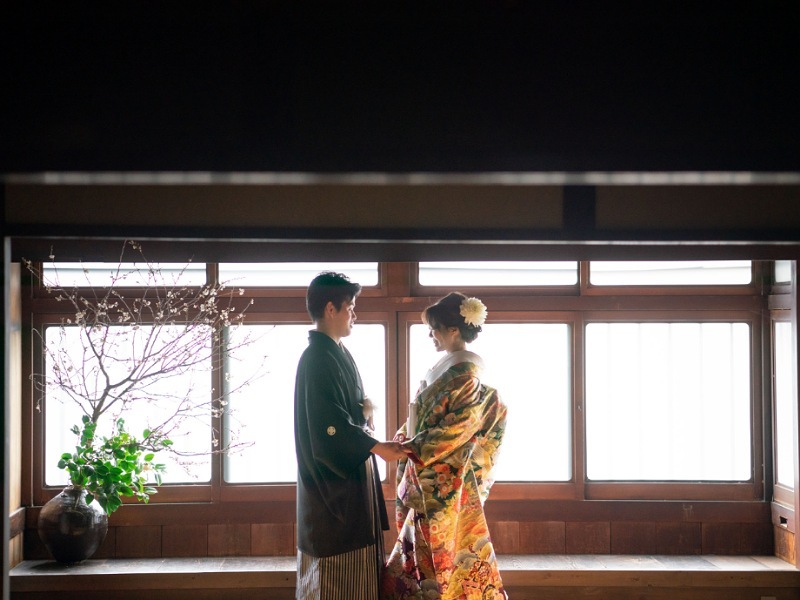 【京都もやし町家】ロケーション撮影　和装1点プラン（撮影60分・全データ付・衣装30着プラン内・事前試着orオンライン可）