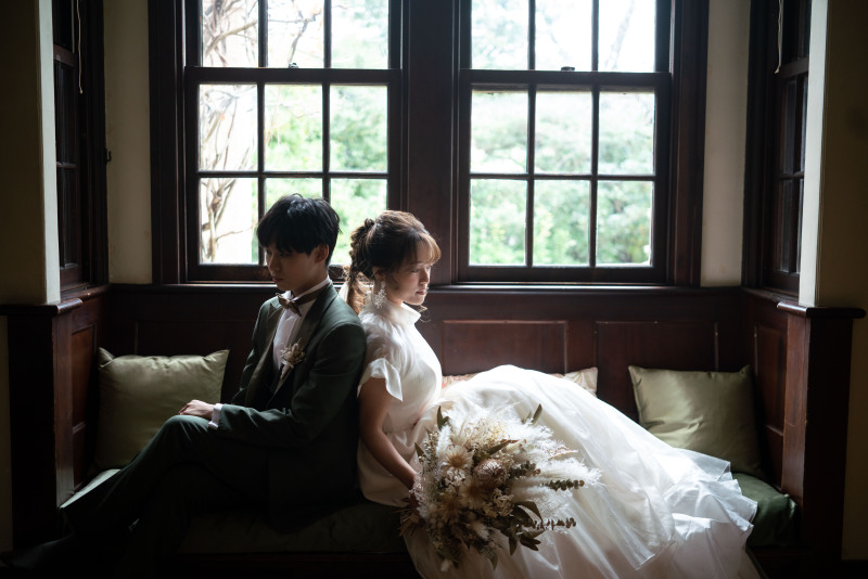 ～洋装前撮りでロケーションに悩まれている方へ～　最適な撮影スポットをご提案します。（撮影60分・全データ付・事前試着可）