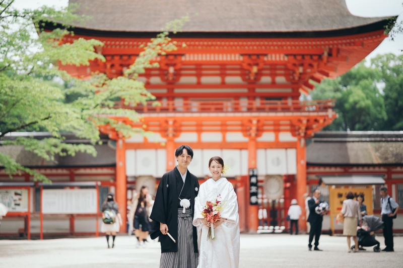 【下鴨神社】ロケーション撮影　和装1点プラン（撮影90分・全データ付・衣装30着プラン内・事前試着orオンライン可）