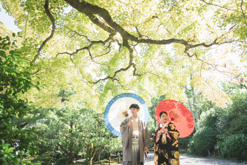 【知恩院】ロケーション撮影　和装1点プラン（撮影60分・全データ付・衣装30着プラン内・事前試着orオンライン可）