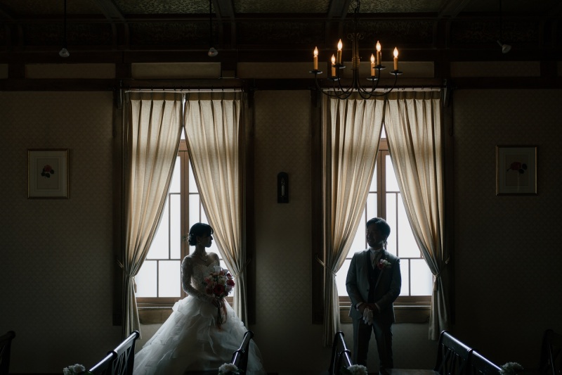 【パビリオンコート】ロケーション撮影　洋装1点プラン（撮影60分・全データ付・有名ブランド＆インポートドレス多数・事前試着可）