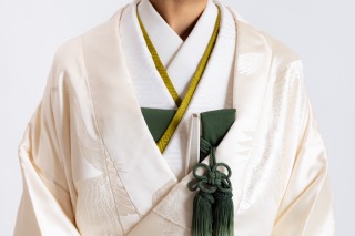 黄緑色×深緑色