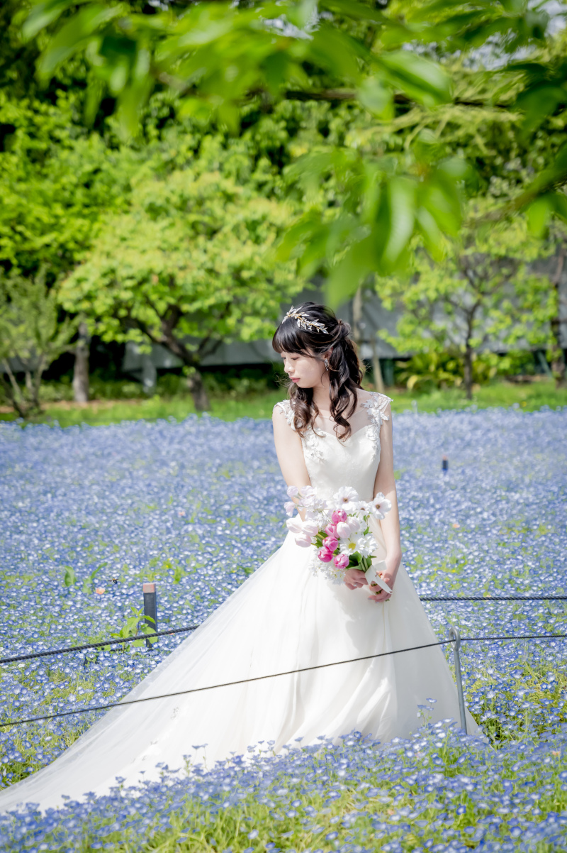 ご新婦様のソロショット♡