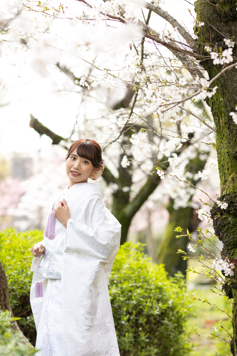 ご新婦様のソロショット