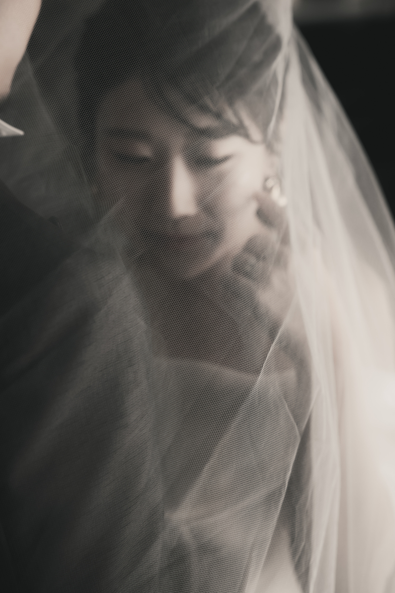 ベールを使ったショット1
