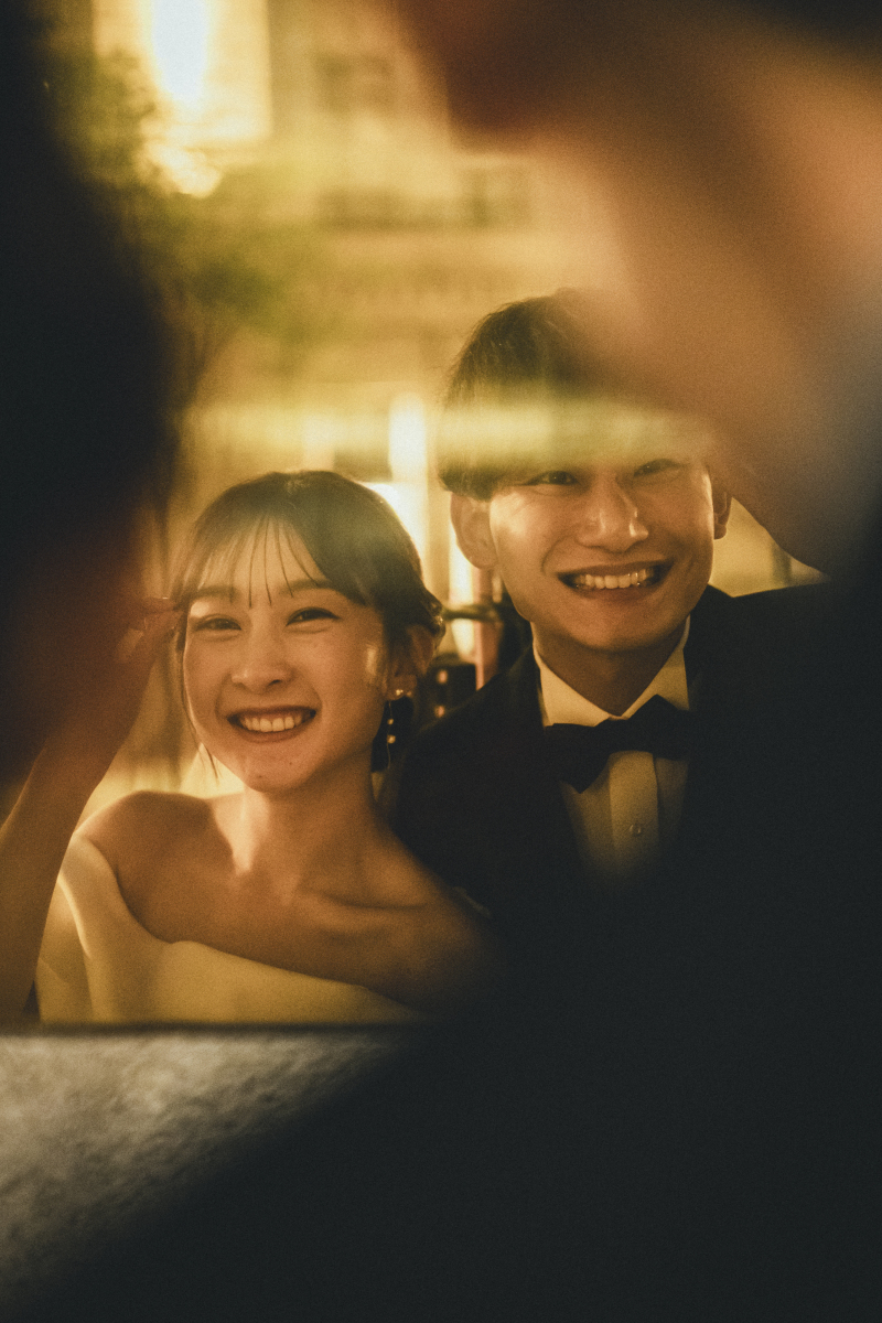 かわいい笑顔で