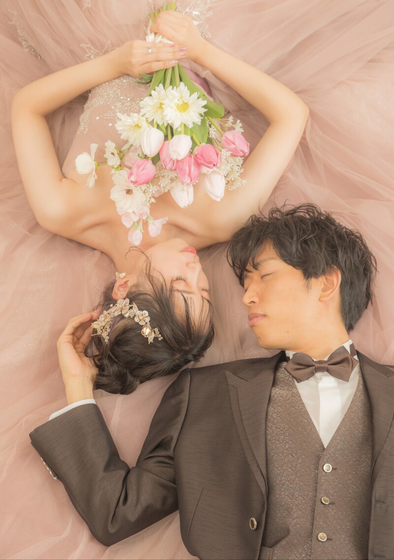 最後は寝ころびショット