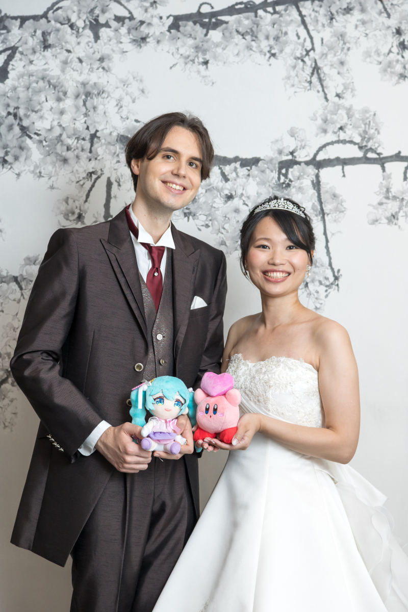 最後はウェディングドレス！