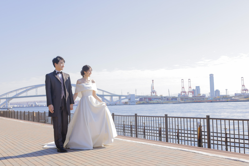 海岸沿いのお散歩デート♡