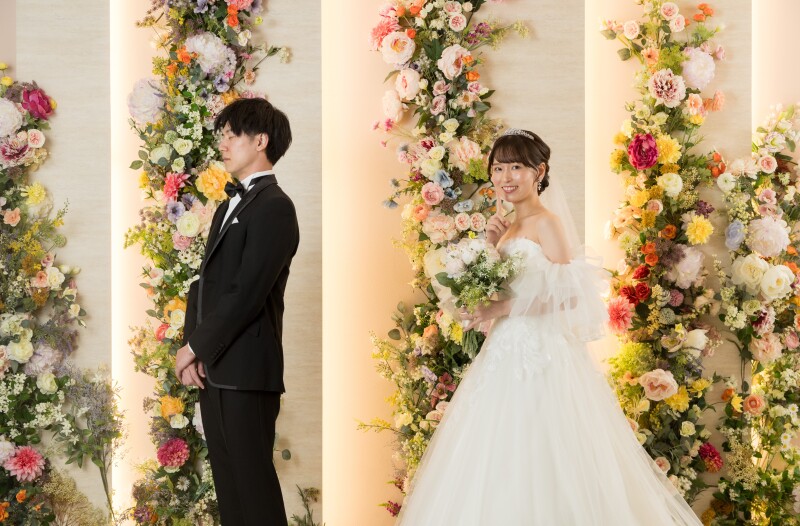 思い出に残るフォトウェディングを♪【洋装スタジオ撮影】