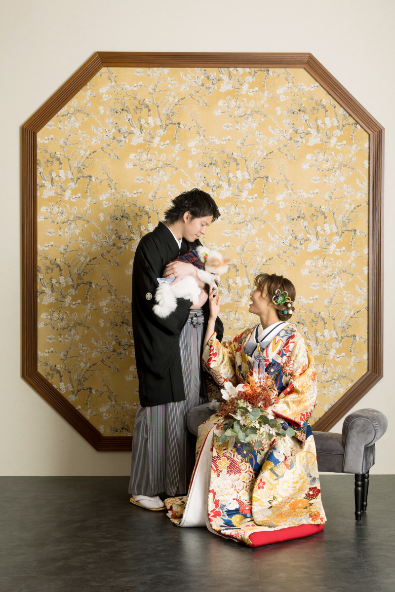 仲睦まじい家族ショット