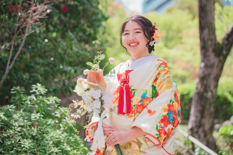 ご新婦様のソロショット