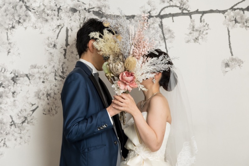 ブーケを使って