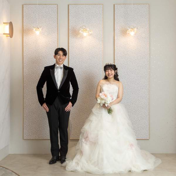 2着目はウェディングドレス!