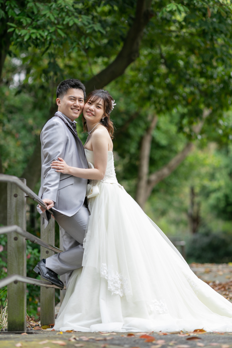 爽やかな緑と共に