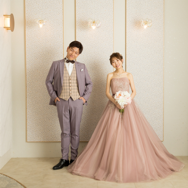 シンプルな背景でエレガントに！