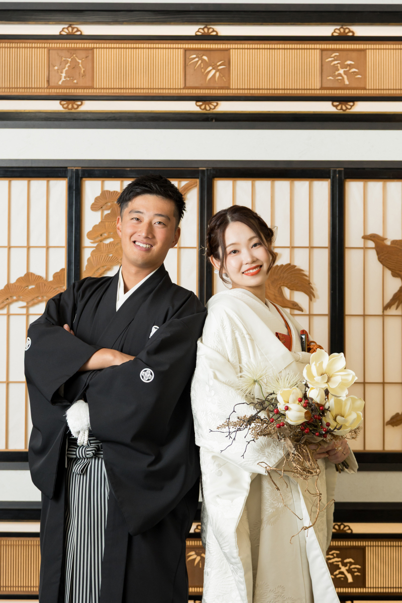 白無垢にチェンジ