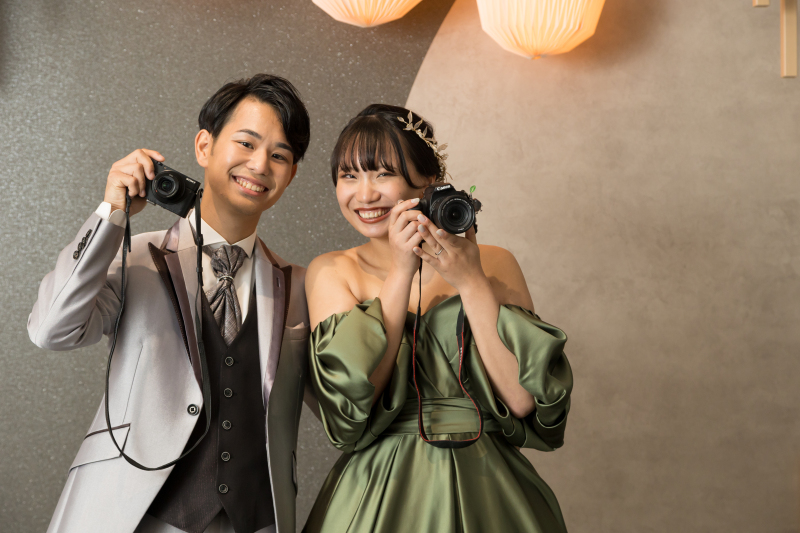 持ち込み小物を使って!