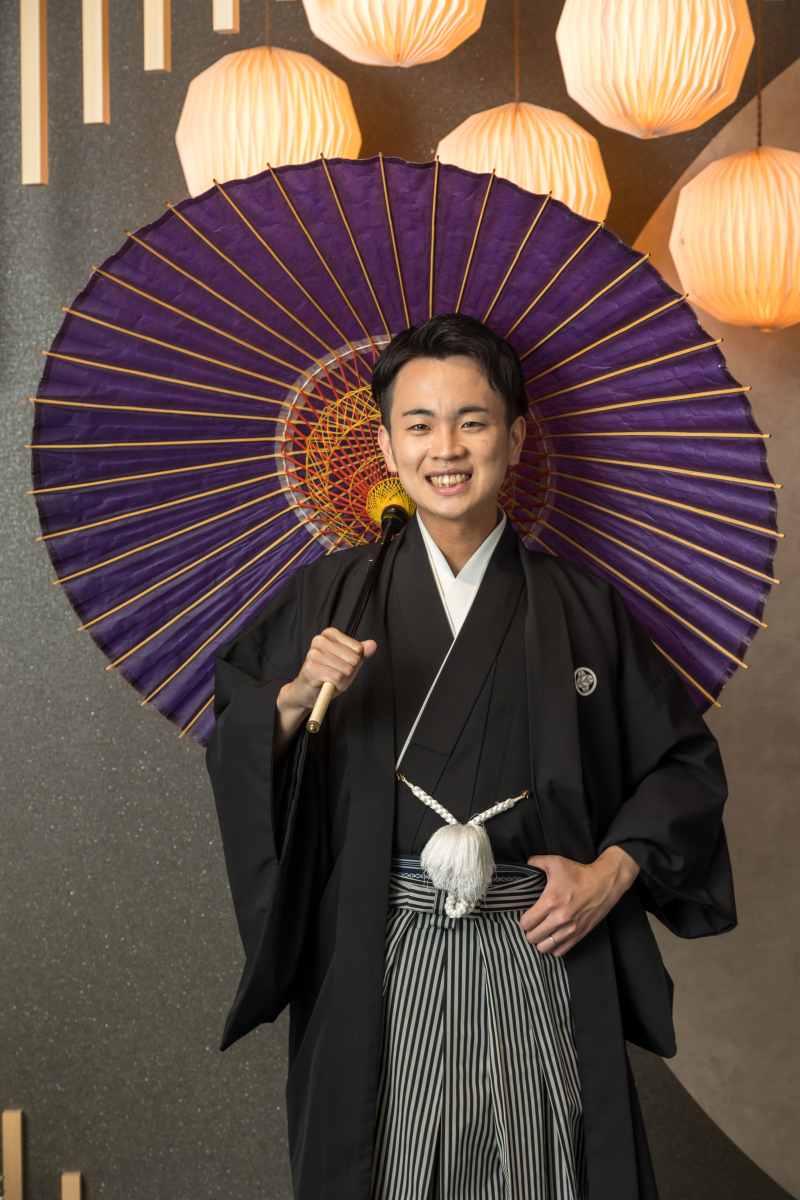 ご新郎様ソロショット