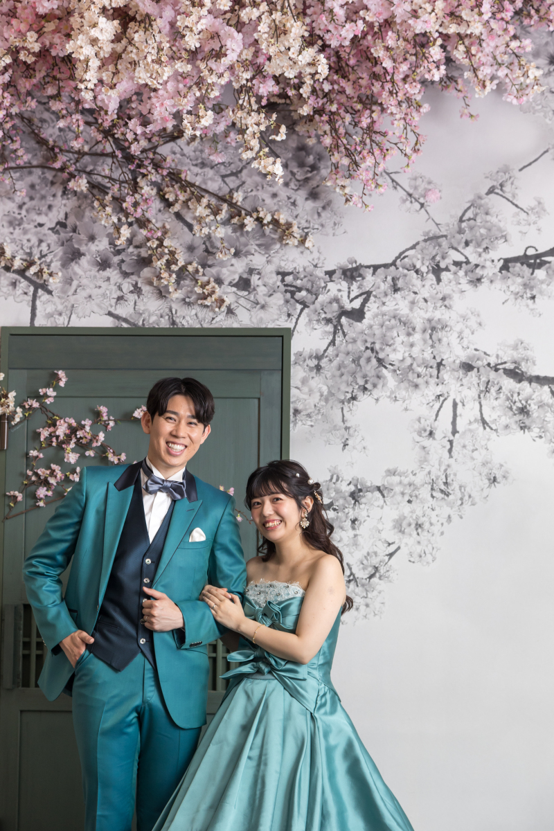 グリーンでリンクコーデ⭐︎