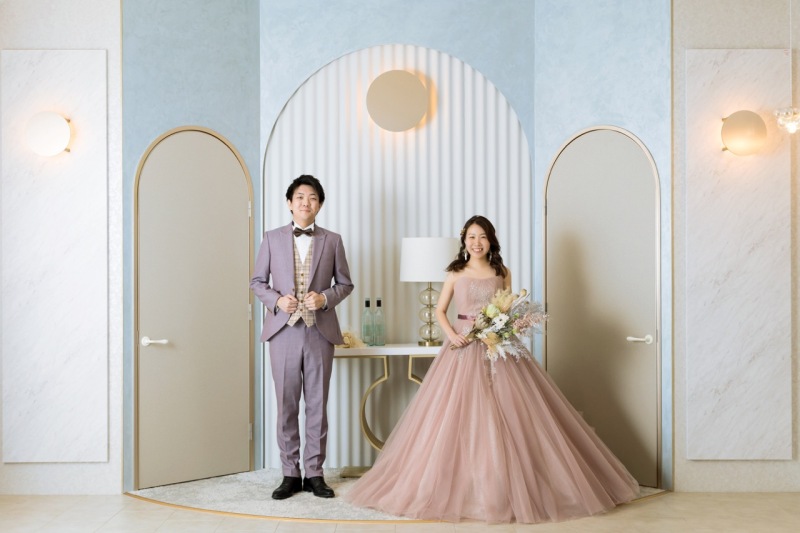 3着目はピンクのドレス