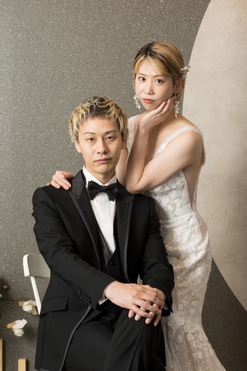 ポージングもきまってます