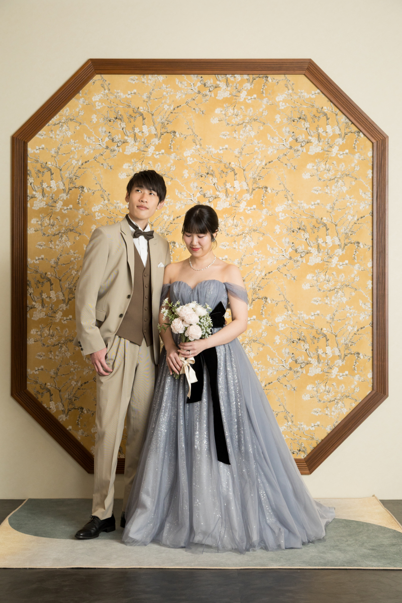 カラードレスにお着替え!