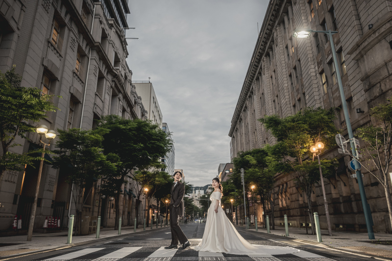 お洒落な神戸旧居留地撮影♪【洋装ロケーション撮影】