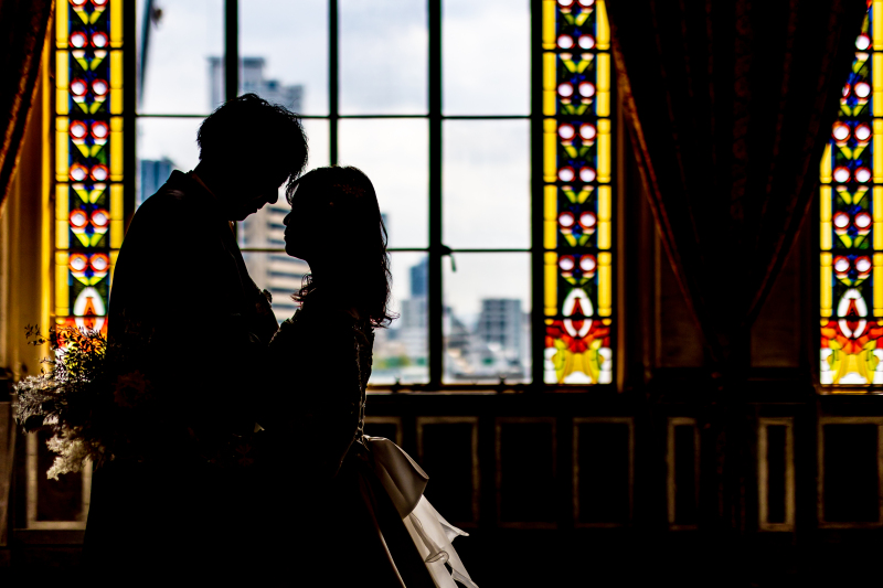 おしゃれなシルエットショット