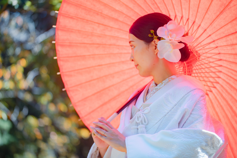 ご新婦様のソロショット